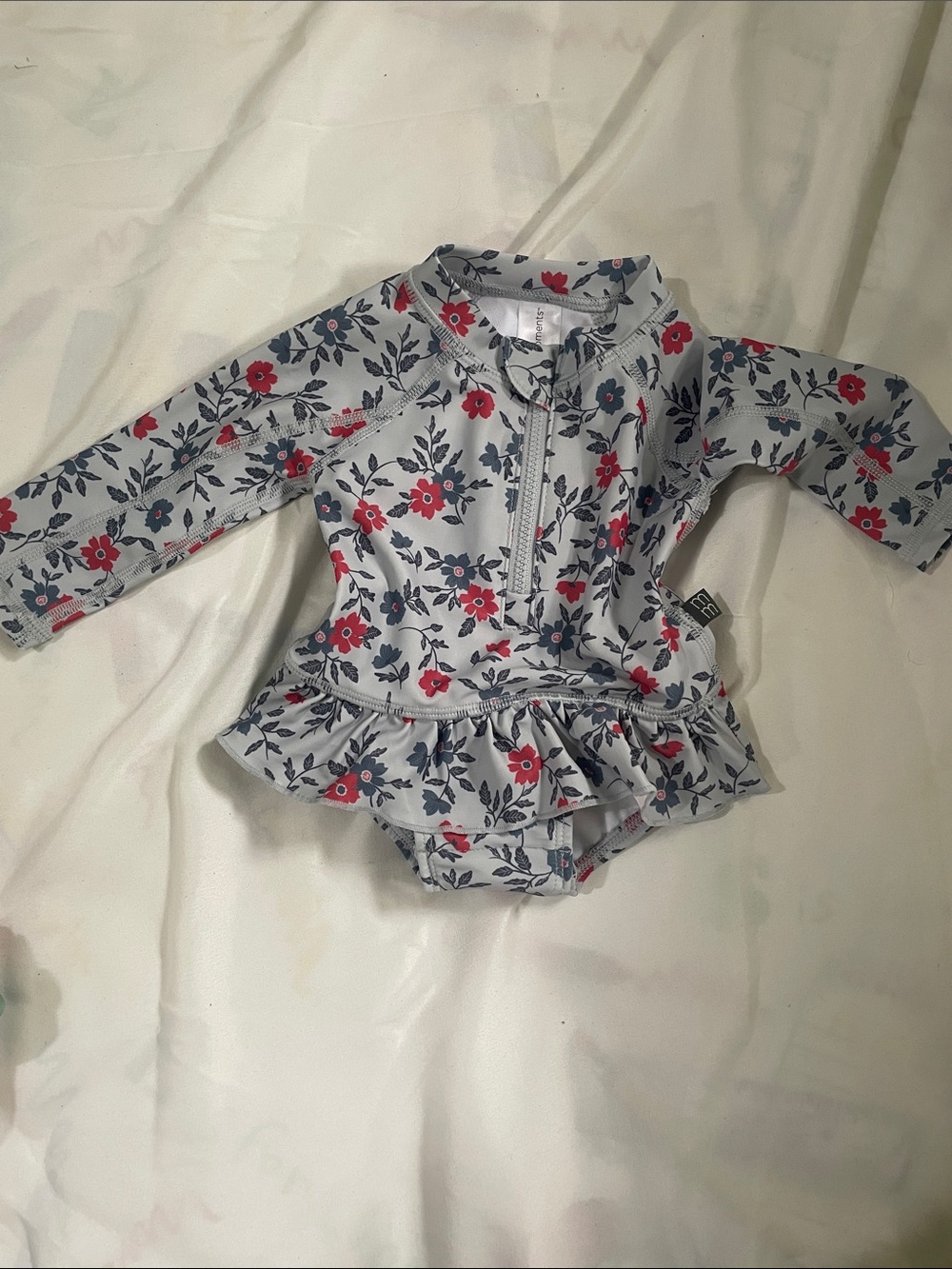 baby girl floral one piece